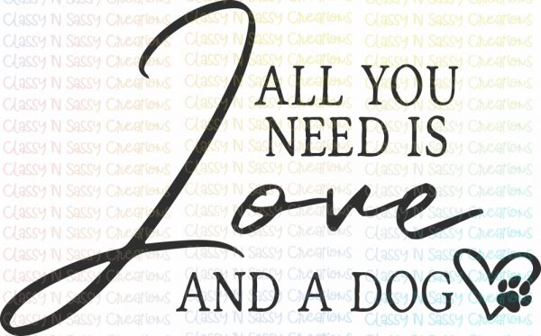 All you need is love and a dog