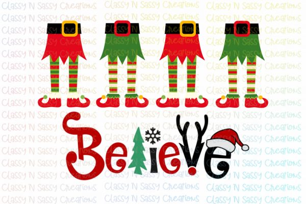 Believe with elf legs