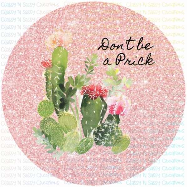 Don't be a prick