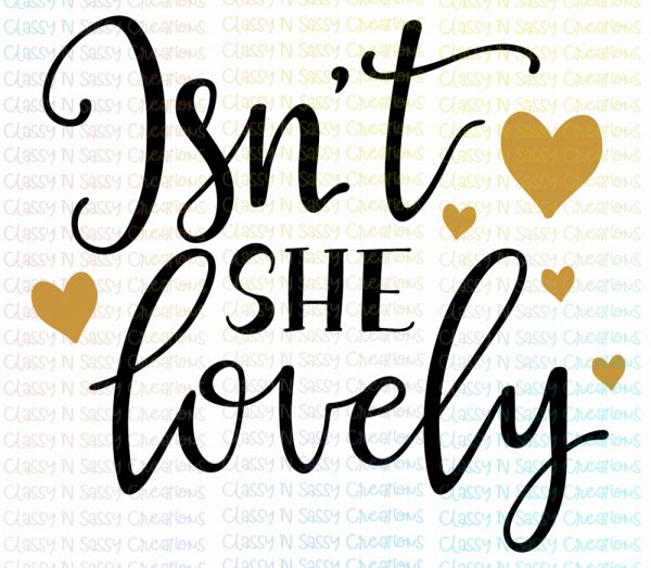 Isn't she lovely
