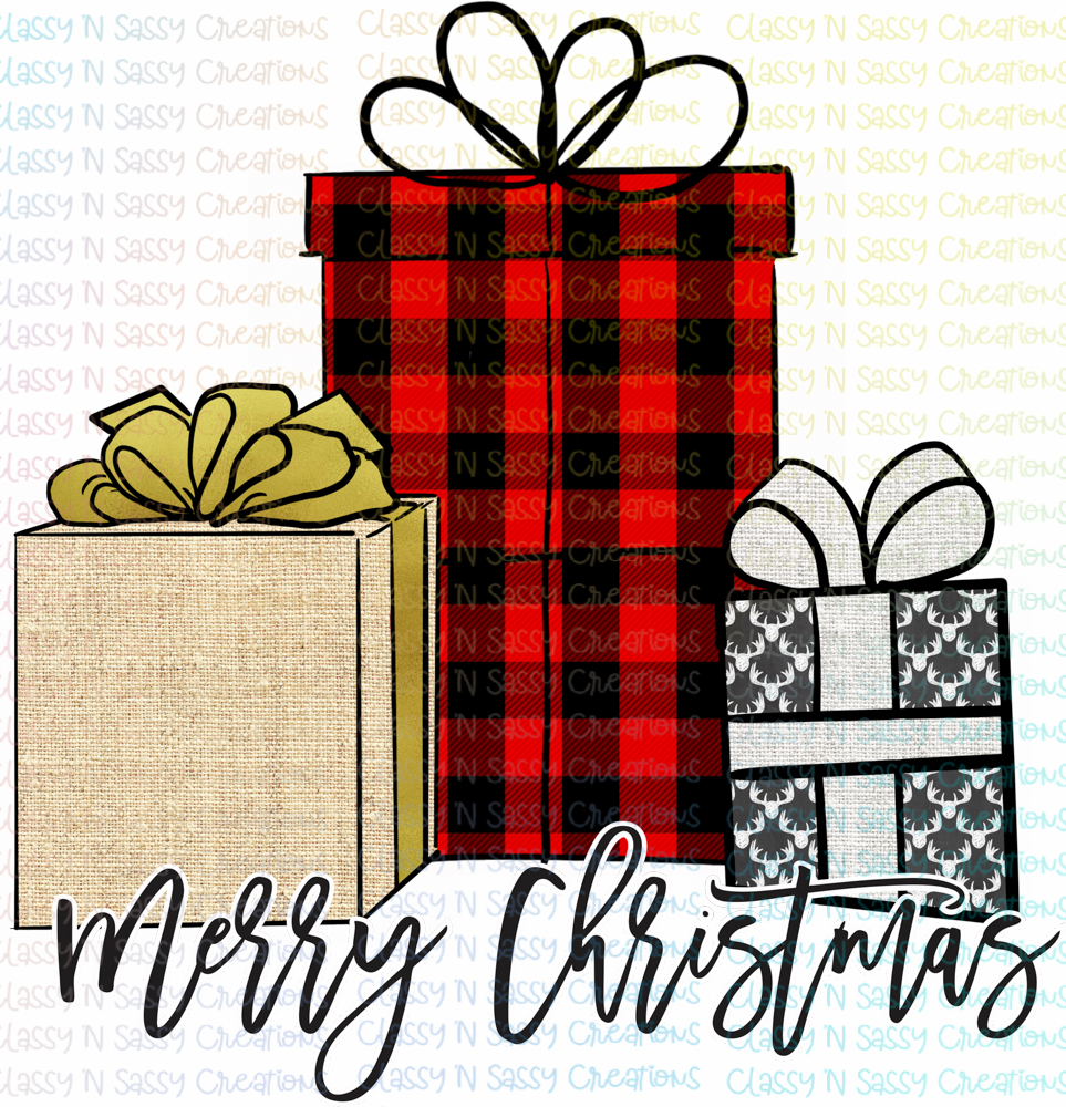 Merry Christmas – Presents – Classy 'N Sassy Creations