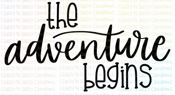 The adventure begins