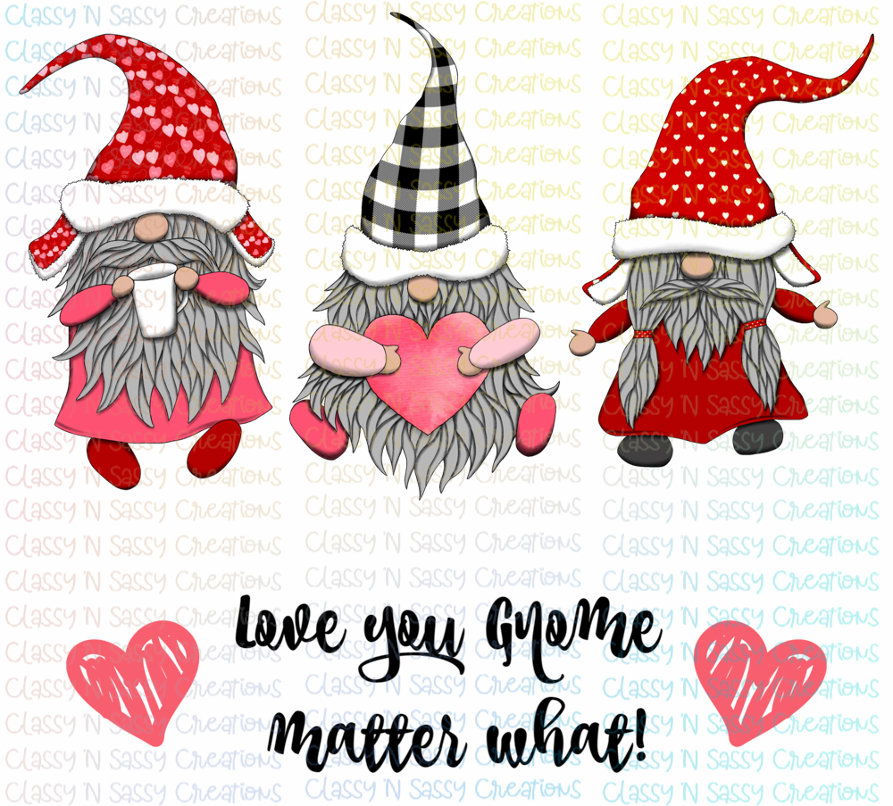 Download Gnomes - Red Valentines/ Love you gnome matter what ...