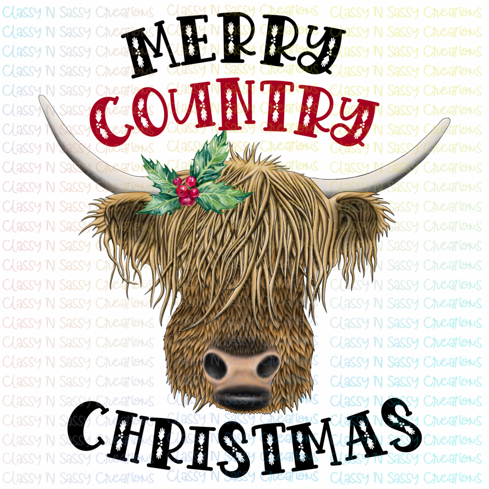 Merry Country Christmas Classy 'N Sassy Creations